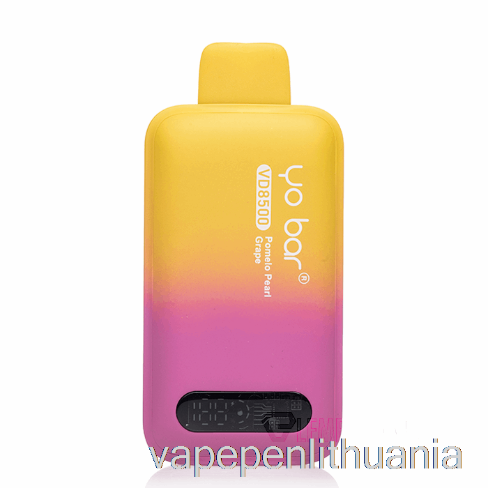 Yo Bar Vd8500 Vienkartinis Pomelo Perlų Vynuogių Vape Skystis